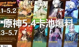 原神4.4卡池最新爆料,新角色与限定武器即将登场，惊喜连连！